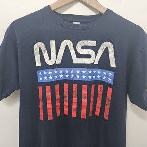 NASA Kids Crew Neck T Shirt Graphic Print Size XL Youth